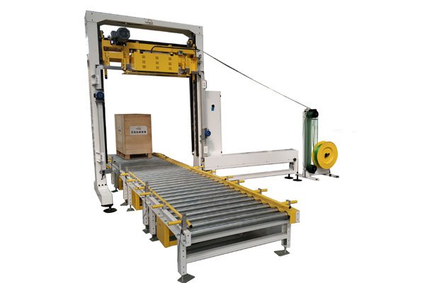 顶压式栈板打包机 顶压式栈板打包机