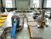 自动装箱机器人码垛包装线