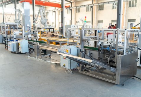 不锈钢防爆开封箱捆扎包装线