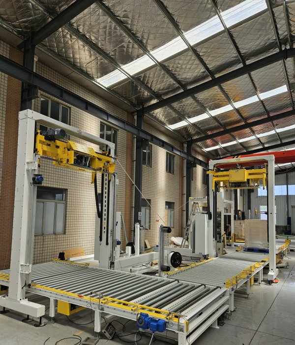 液晶面板托盘捆扎包装线