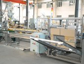 不锈钢材质防爆纸箱开封箱包装线